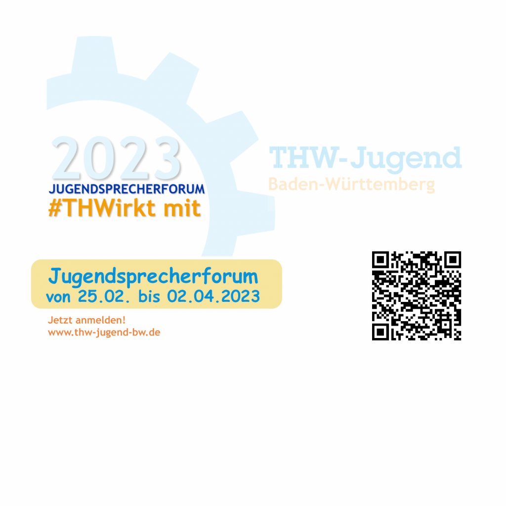 Ausschreibung Jugendsprecherforum 2023